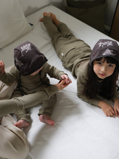 cozy relax rib pants