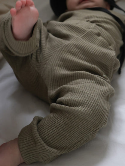 cozy relax rib pants