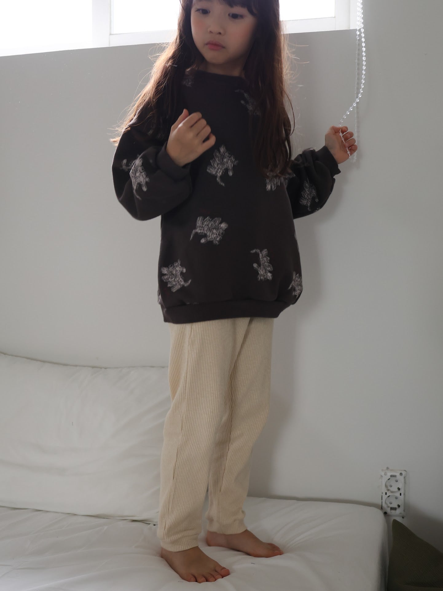 cozy relax rib pants