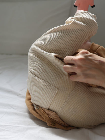 cozy relax rib pants