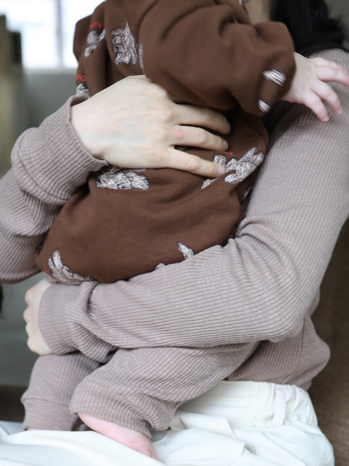 cozy relax rib pants