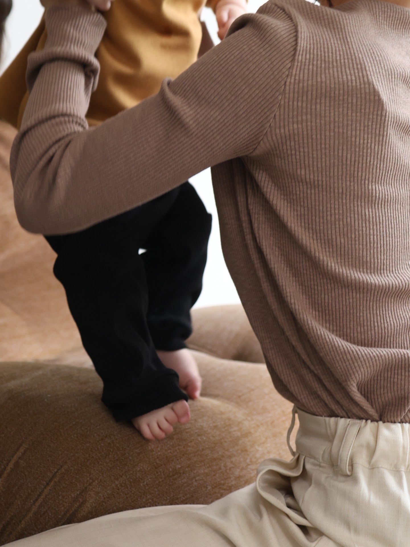 cozy relax rib pants