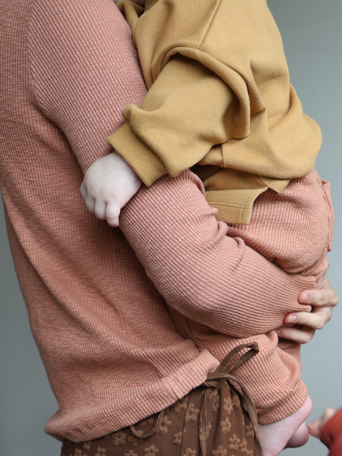 cozy relax rib pants