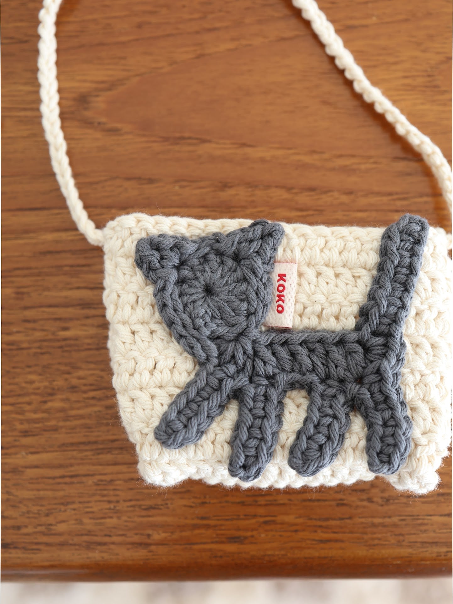 hand made CAT pochette