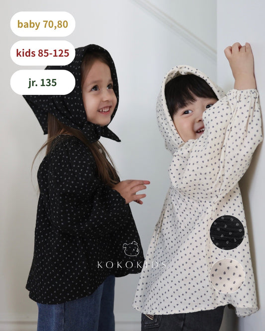 koko yacht gauze long blouse