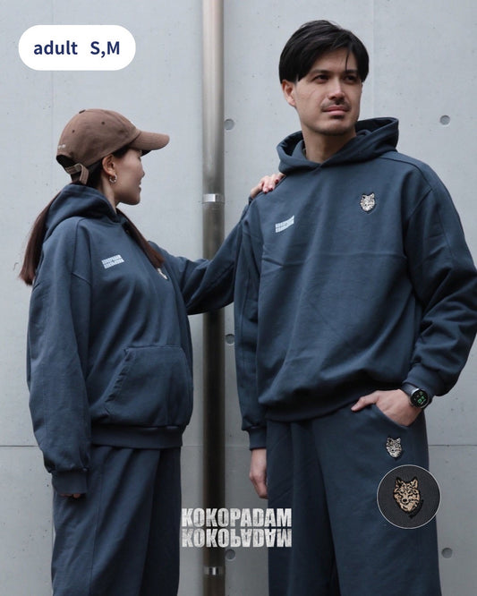 kp wolf hood parker / adult 2 size