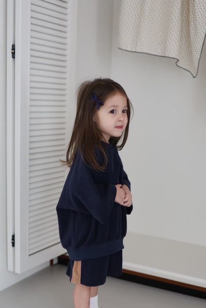 kp soufflé half pants / kids,Jr,adult