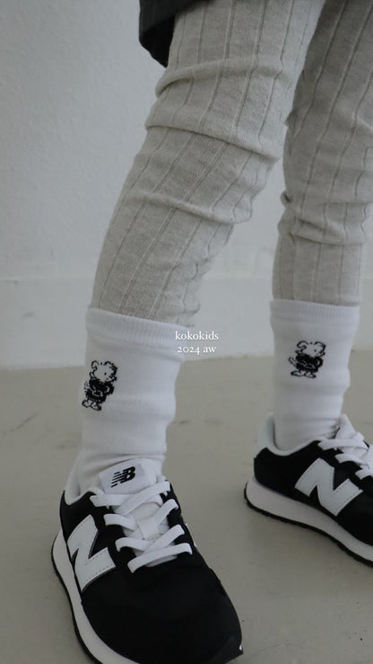 koko chan socks 2 piece set