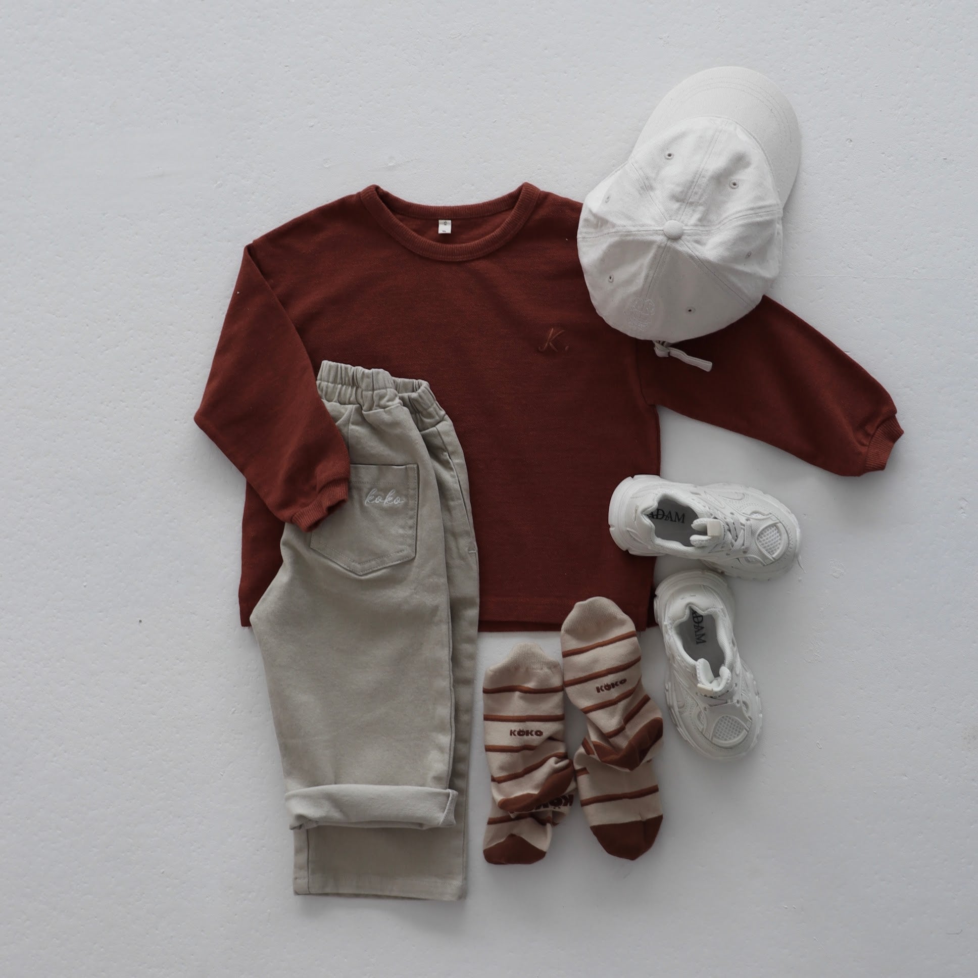 koko chan socks 2 piece set