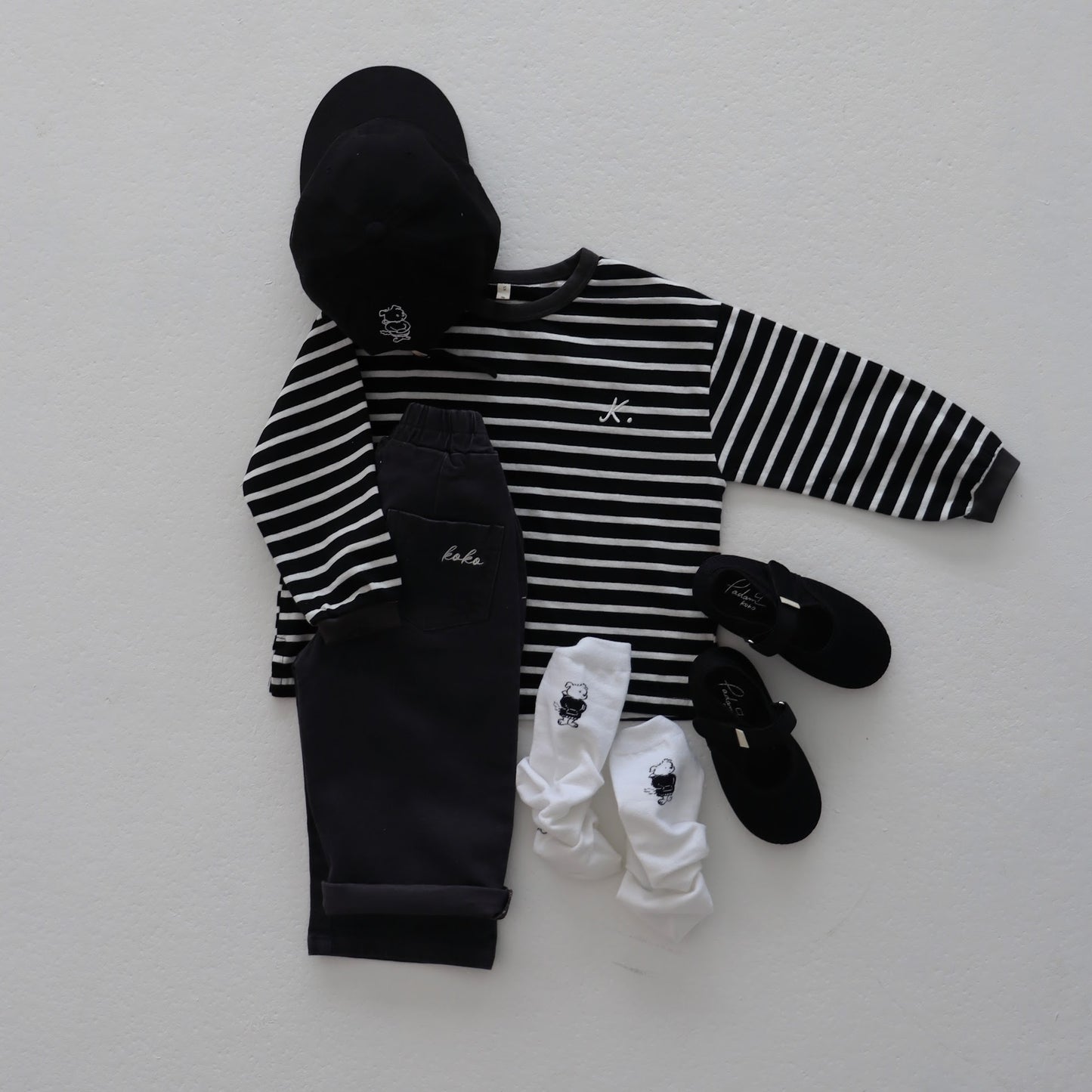 koko chan socks 2 piece set