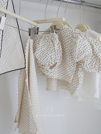 koko yacht gauze blouse / kids,Jr