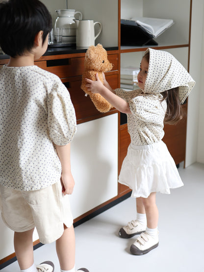 koko yacht gauze blouse / kids,Jr