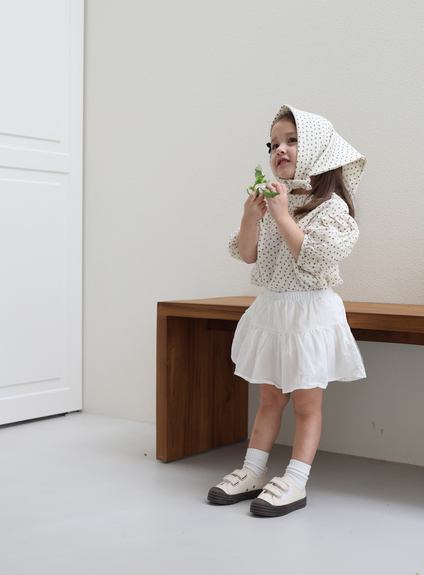 koko yacht gauze blouse / kids,Jr