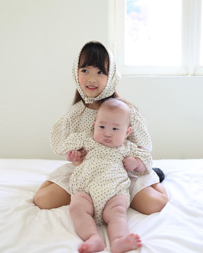 koko yacht gauze blouse / kids,Jr