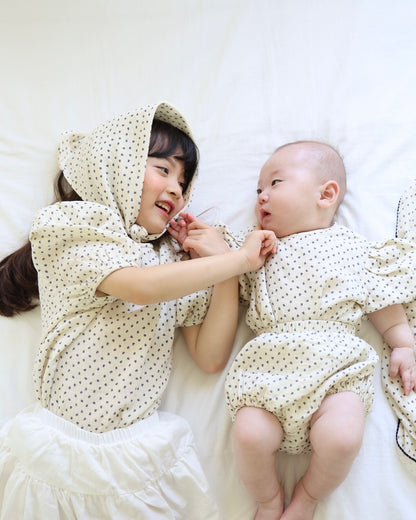 koko yacht baby gauze bloomers set