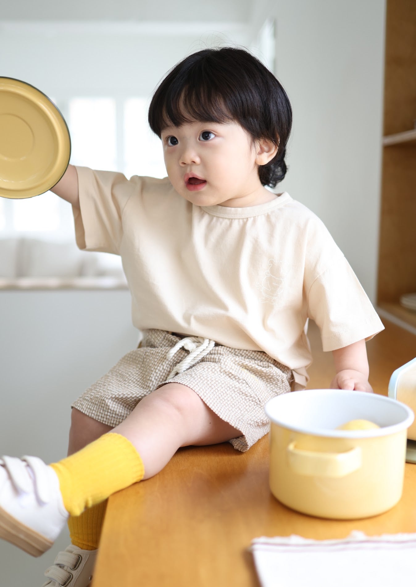 koko chan half T 2 piece set