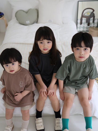 koko chan half T 2 piece set