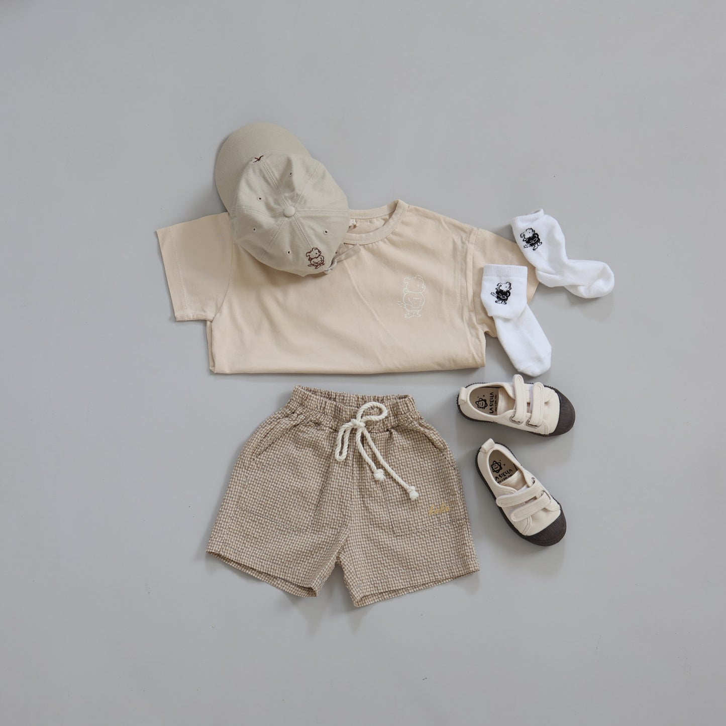 koko chan half T 2 piece set