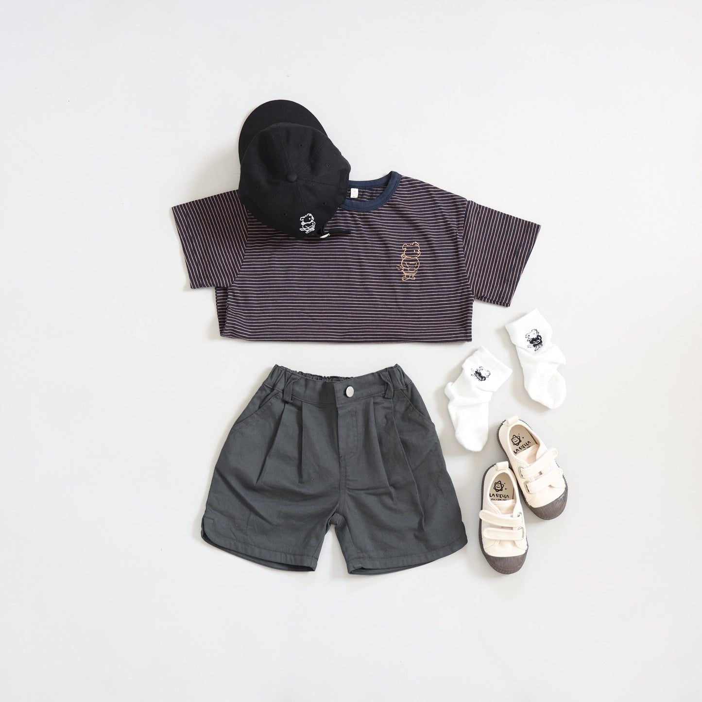 koko chan half T 2 piece set