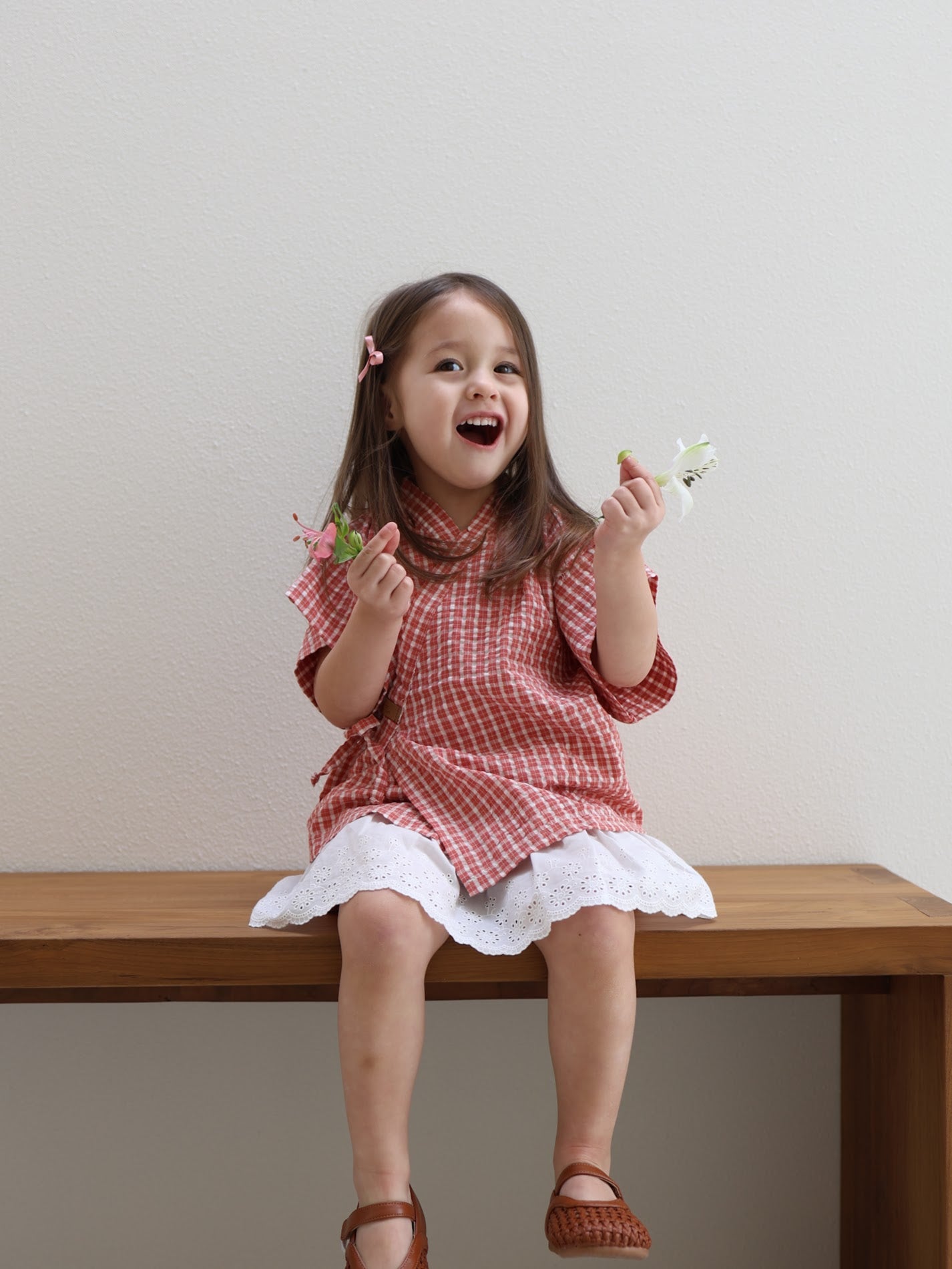 girls frill camisole / kids,mom