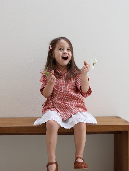 girls frill camisole / kids,mom